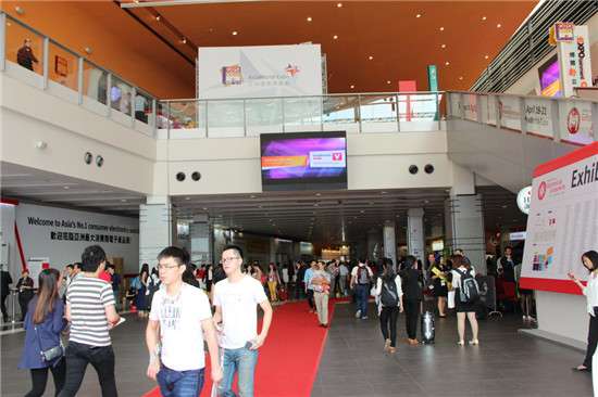 【聚焦】2014香港環(huán)球資源電子展tank007現(xiàn)場(chǎng)圖集